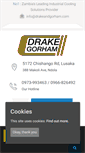 Mobile Screenshot of drakeandgorham.com